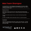 Spinout Pro_Max Foam Shampoo Instruction Max Foam Shampoo
